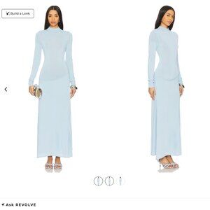 Lioness Light Blue Long Sleeve Resolution Dress